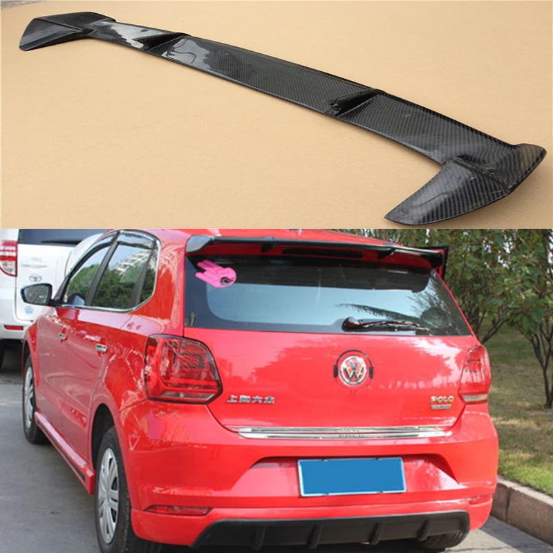 Штатив Polo из углеродного волокна для Volkswagen VW 2011 2015|spoiler wing|rear roof spoilerroof spoiler |
