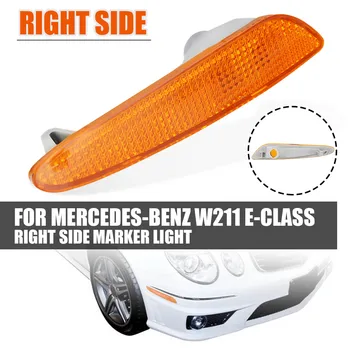 

Amber Side Marker Light Bumper Turn Signal Lamp For Mercedes For Benz W211 E-Class E320 E350 E500 2003 2004 2005 2006 2118200121