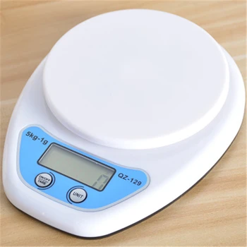 

Kitchen Scale 5KG/1g Electronic Food Scales Digital Coffee Scales Measuring Tool libra Jewelry Scale Household Steelyard LCD