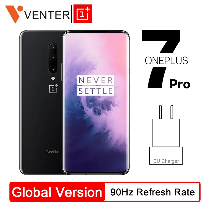 Оригинальная глобальная версия Oneplus 7 Pro мобильный телефон 6 ГБ 128 Snapdragon 855 67 &quot90