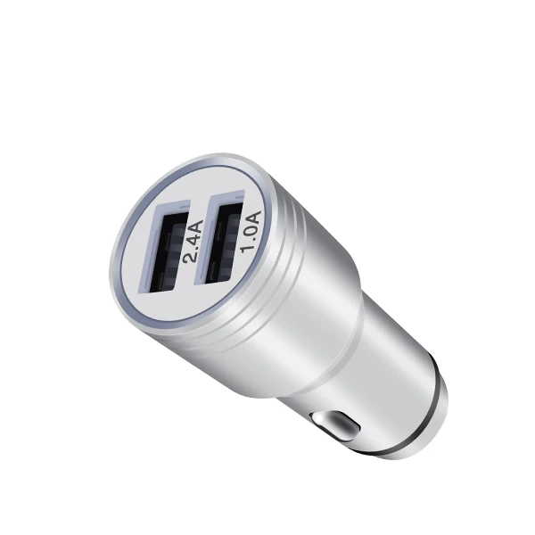 FBYEG автомобильное мини-зарядное устройство с двумя USB зарядками 2,0/3,0/4,0 автомобильные зарядные устройства A зарядка 2 USB порта автомобильное зарядное устройство для мобильного телефона - Тип штекера: qc06