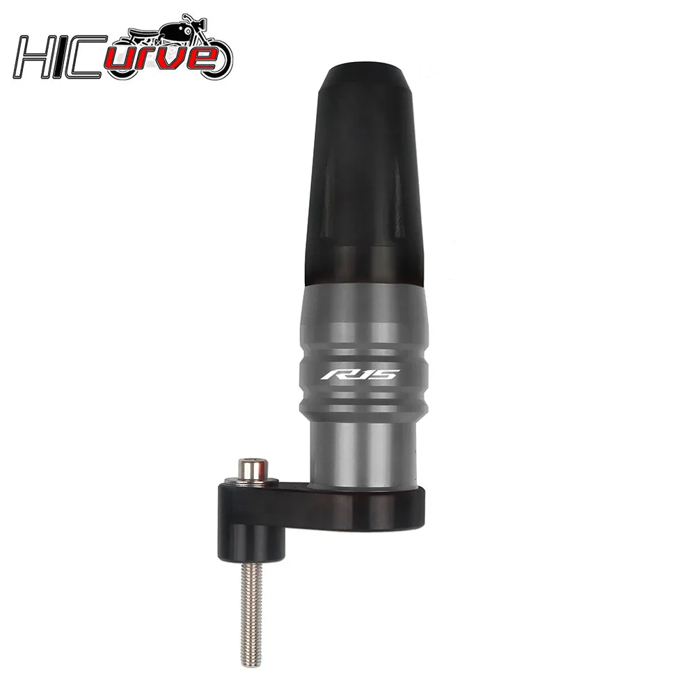 야마하 YZFR15 YZF-R15 YZF R15 2015-2019 오토바이 CNC 프레임 크래시 패드, 배기 슬라이더 크래시 보호대