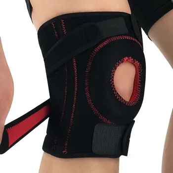 

Outdoor basketball mountaineering riding sporting Sports knee support to strengthen the shin guards Protective gear red