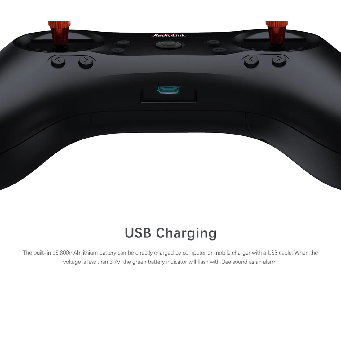  Radiolink T8S 8CH Mini RC Transmitter 2.4G Radio Remote Handle Gamepad Controller for Fixed Wing/Dr
