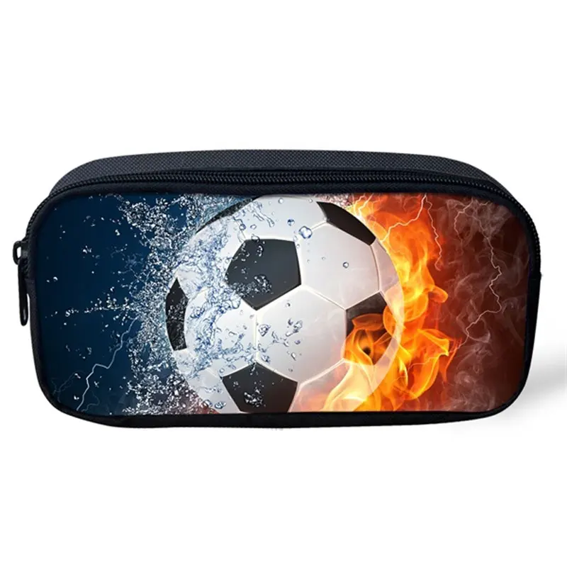6762K Детские 3D Льда и Огня Soccerly/Ножной Мяч Узор Рюкзак ортопедический рюкзак для мальчиков Дети повседневные школьные сумки для книг 3 шт./компл - Цвет: 6762K