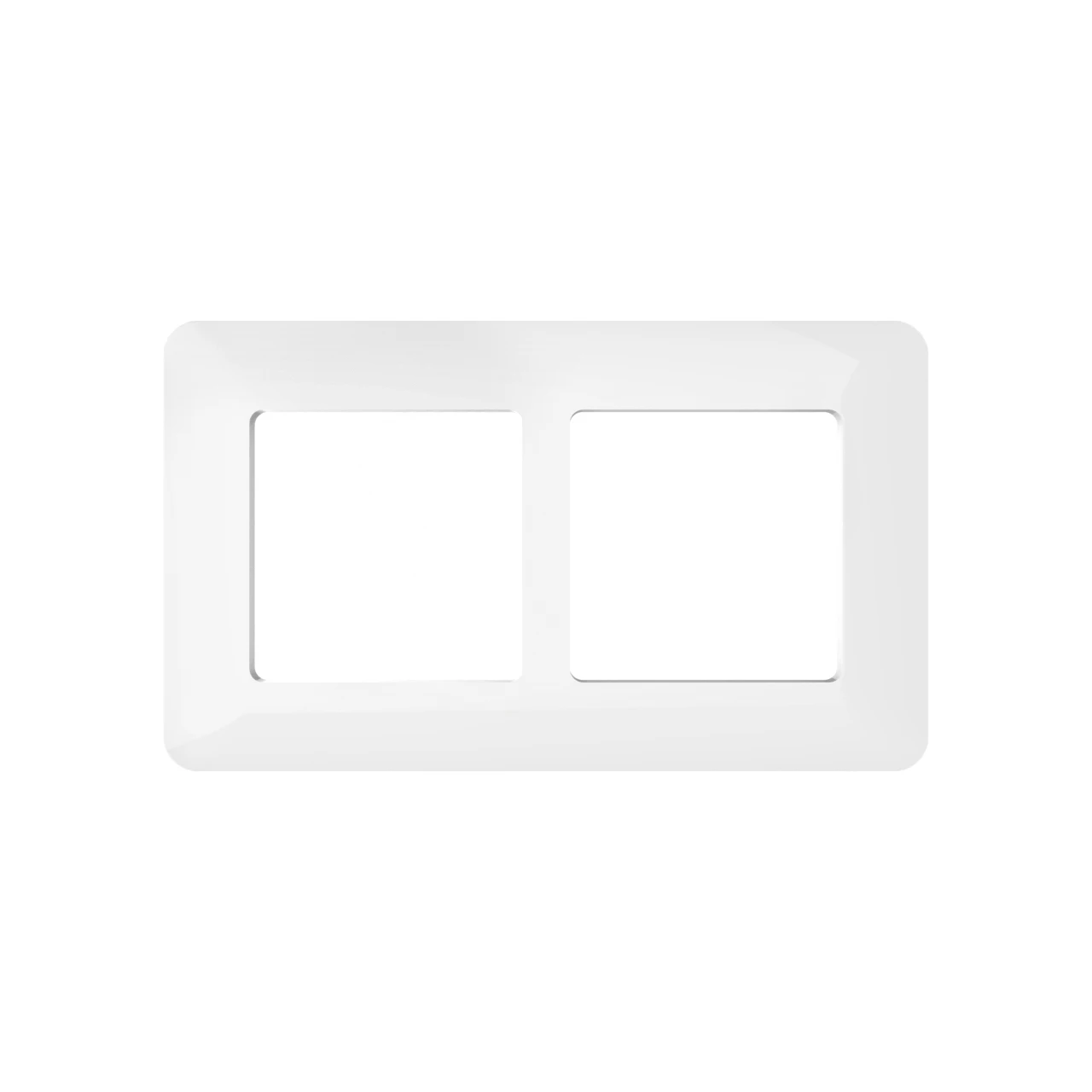 2 Gang Wall Plate Wi-Fi умный светильник, настенный выключатель, розетка, Кнопочная кнопка, ЕС, умная жизнь, Tuya, беспроводной пульт дистанционного управления, работает с Alexa Google Home - Цвет: 2 Gang Wall Plate
