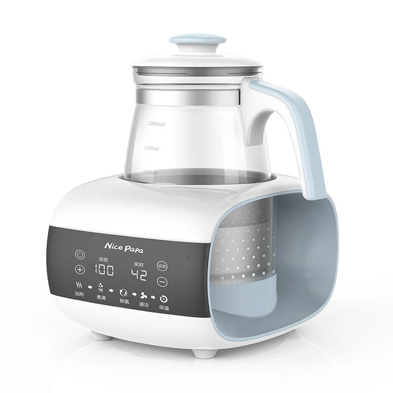 Best Price Nicepapa Baby Bottle Warmer Rapid Cooling and Rapid Heating Smart Thermostat Baby Milk Warmer Cooler Adjustable Temperature 220V