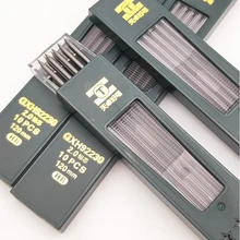 Lápiz automático de 2,0mm con núcleo de plomo 2B/HB lápiz mecánico, recambio de recambio, diseño de dibujo artístico, suministros de pintura, 10 unidades/caja