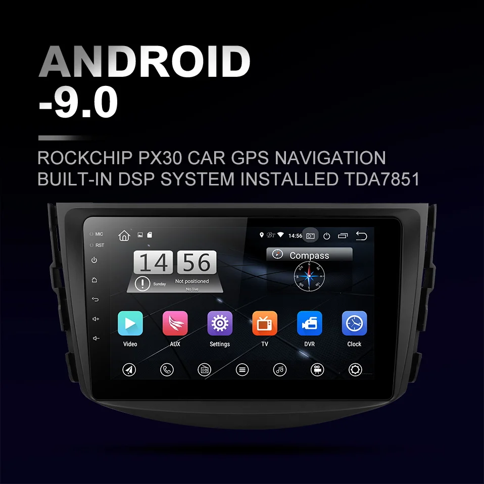 Flash Deal Uniway ARAV48071 android 9.0 car dvd for Toyota RAV4 2007 2008 2009 2010 2011 car radio gps navigation with steering wheel 0 Flash Deal Uniway ARAV48071 android 9.0 car dvd for Toyota RAV4 2007 2008 2009 2010 2011 car radio gps navigation with steering wheel 0