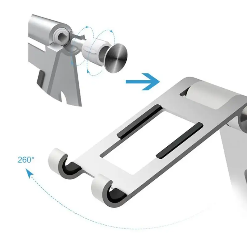 Подставка для планшета, регулируемая, с углом наклона, настольная подставка, кронштейн, алюминиевый сплав, держатель, док-станция, колыбель для iPad Pro/iPhone Xs/samsung