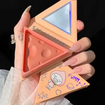 

Single Color Blush Face Makeup Palette Powder Red Rouge Waterproof Lasting Natural Cheek Tint Blusher Contour Powder TSLM1