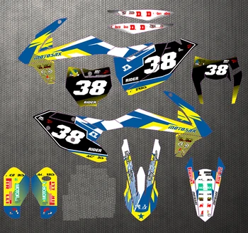 

16 -18 SX SXF XC XCF / 17-20 EXC Graphics & Backgrounds Full Stickers Kit Decal For KTM SX150 SX250F SX-F 350 450 2016 2017 2018