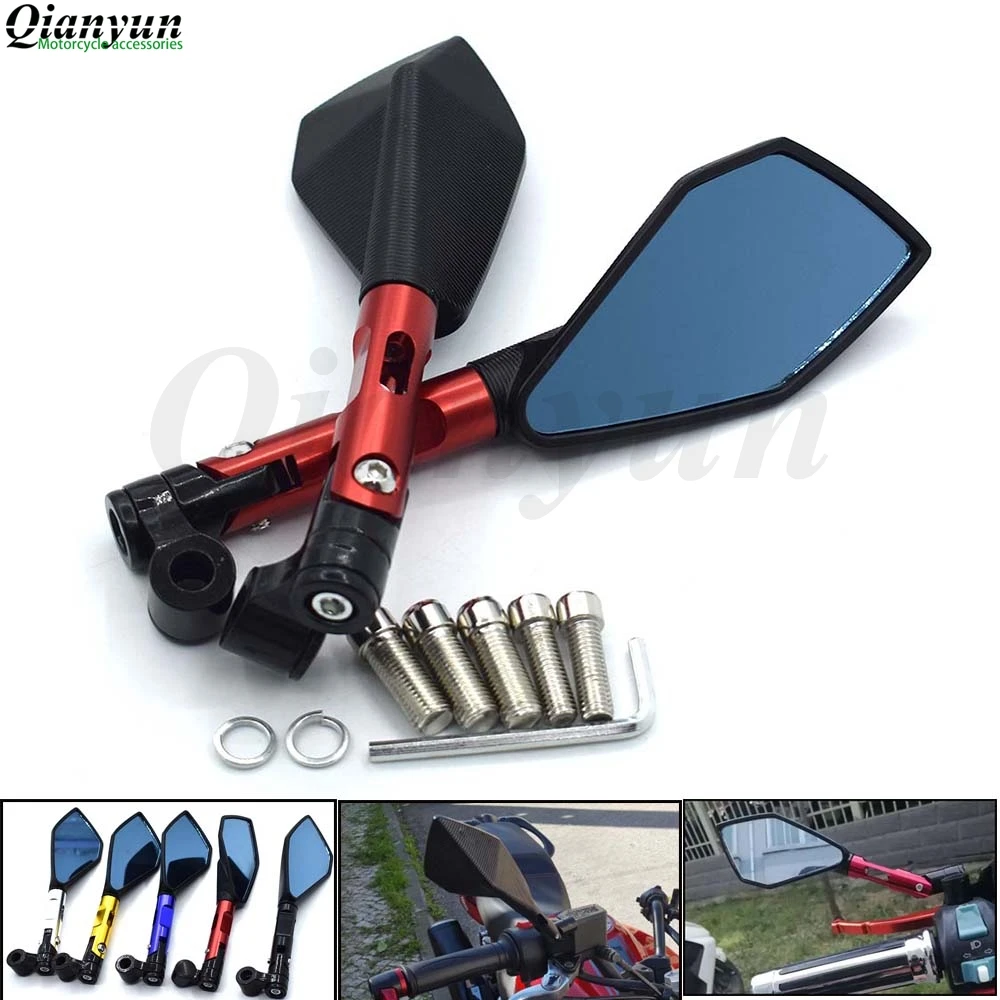 

Universal Motorcycle Rear View Mirror Modification Mirror For HONDA CB600F/CB650F CBR125R CBR600F CB599 CB600 CBR1000RR CBR600R