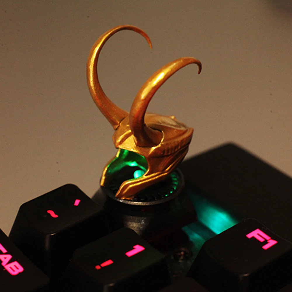 Rocky Helmet дизайн Cherry Mx Переключатель механическая клавиатура использование смолы ключ крышка подсветка Крышка для игровой клавиатуры DIY мини-клавиатура