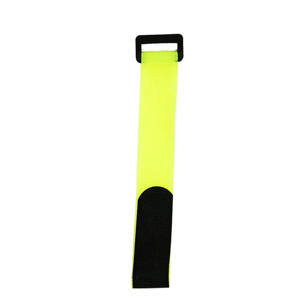 Yellow 20x300mm 5 шт. аксессуары для велосипеда Волшебная наклейка Портативный Регулируемый Крепежный ремень для велосипеда спортивный Многофункциональный бандаж - Цвет: Yellow 20x300mm