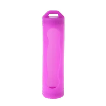 

Silicone Sleeve Cover Case For 18650 Battery Protective Bag Pouch Battery Storage Box R9UA