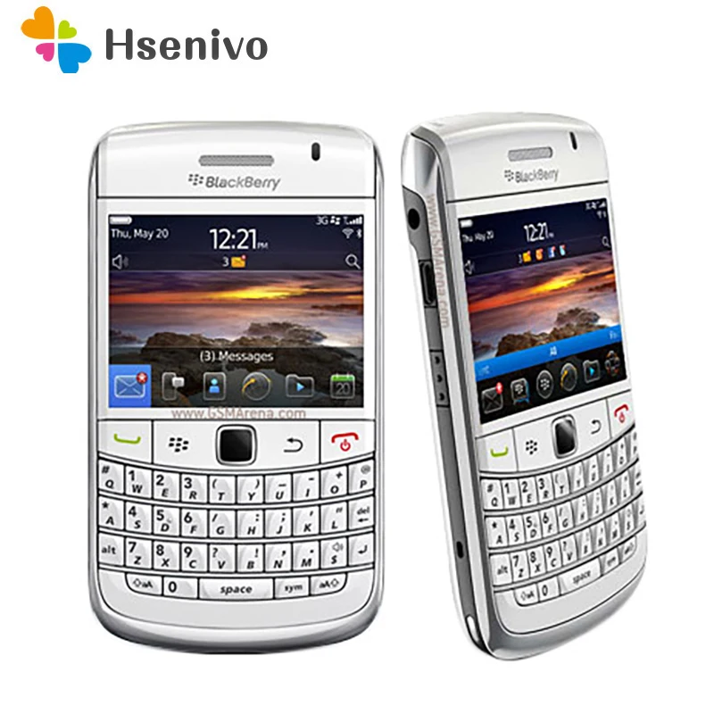 Blackberry 9300 3G Восстановленный-оригинальный WCDMA 2 44 дюймов 5MP 512 МБ ОЗУ 1500 мАч GPS WIFI