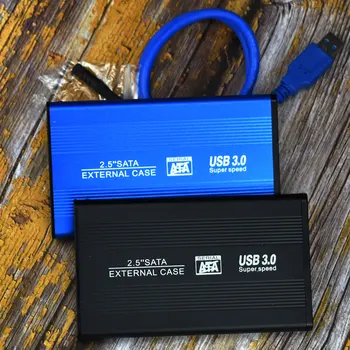 

HOT 2.5 Inch Notebook SATA HDD Case To Sata USB 3.0 SSD HD Hard Drive Disk External Storage Enclosure Box With USB 3.0 Cable