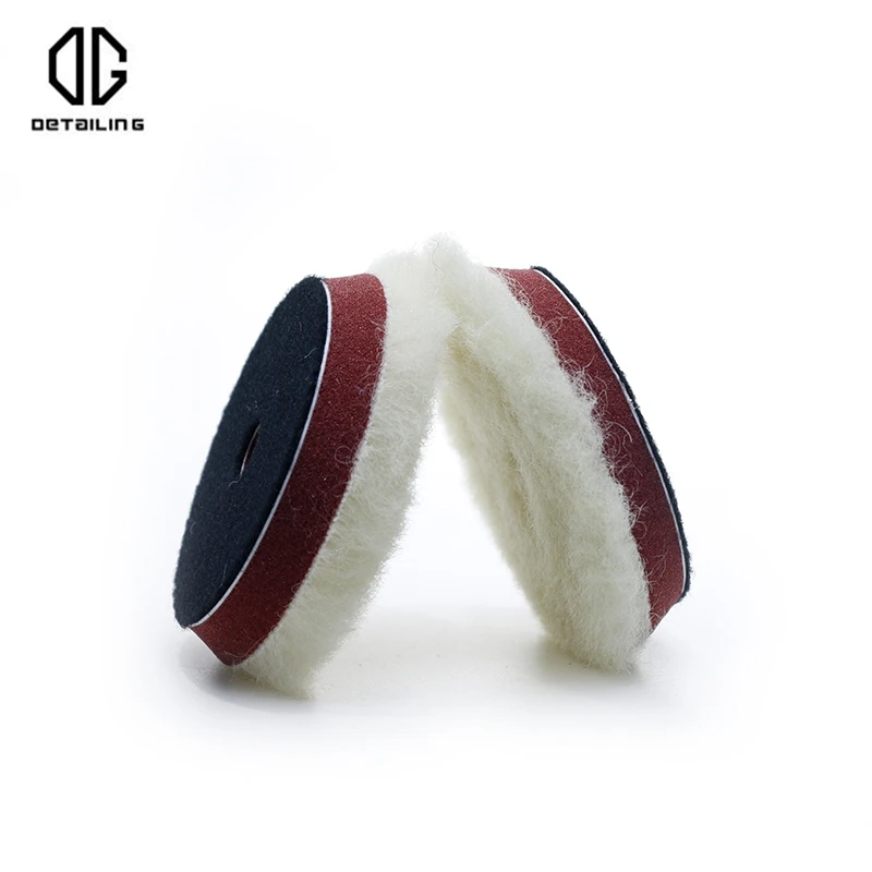 6"/7" inch Wool Detailing Pad Wool Buffing Pad Polishing for Car Polisher