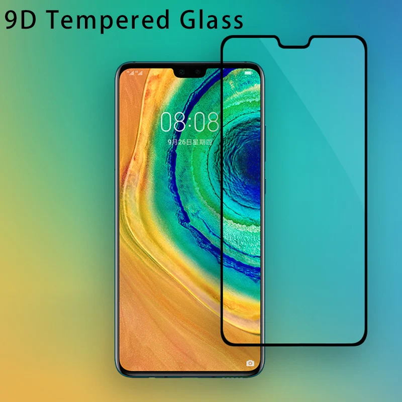 

9D 2 in 1 Dual Protective Screen Protector + Phone Back Camera Lens Glass for Huawei Mate 30 Lite 20 10 Pro P Smart 2019 Film