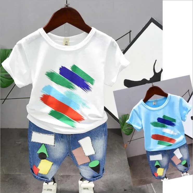 Футболка и шорты для мальчиков на возраст 2-7 лет | Детская одежда обувь