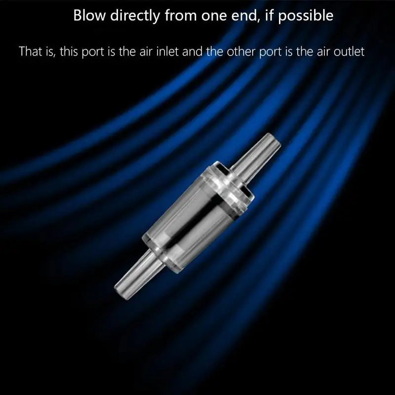 Полезный односторонний обратный аквариумный клапан прочный пластиковый