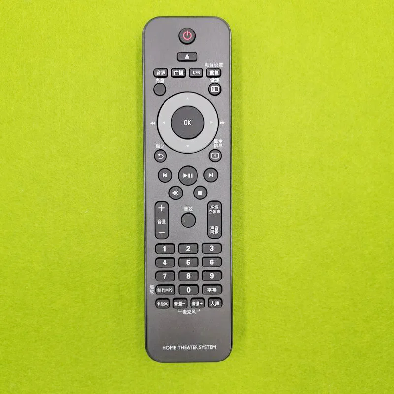 

Оригинальный пульт дистанционного управления для Philips HTS6543 HTS6553 HTS2201 HTS5520 HTS5520 HTS3540 HTS5530 Система домашнего кинотеатра