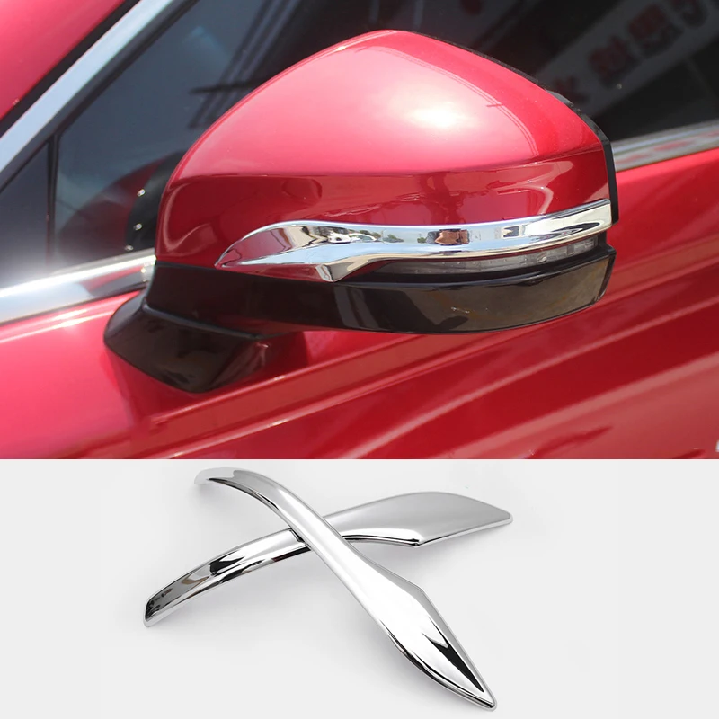 Аксессуары для стайлинга автомобиля 2 шт./компл. хромированные декоративные