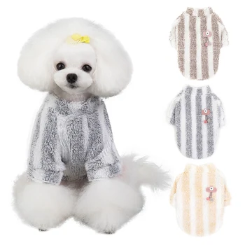 

Pet Warm Clothes Winter Velvet Clothes Cute Rabbit Tops Puppy Comfortable Coats Jackets For Small And Medium Dogs