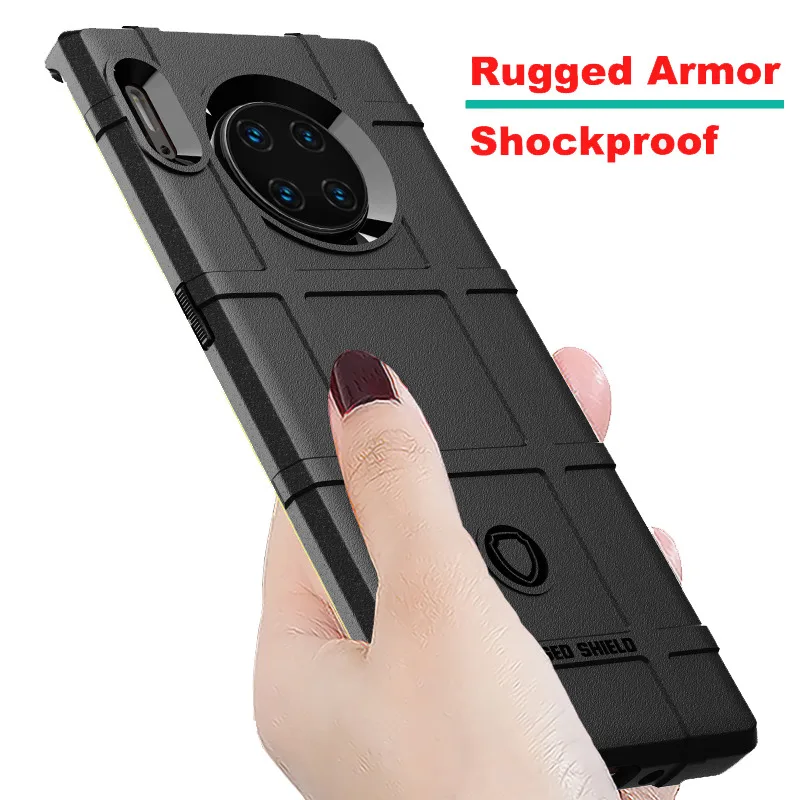 Чехол для huawei mate 30 pro прочный защитный противоударный чехол RS Мягкая Силиконовая