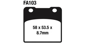 

Motorcycle For Suzuki VS 1400 G Intrude 1987-2004 VS 1400 G Boulevard S83 2005-2010 Motorcycle Brake Pads Front Rear