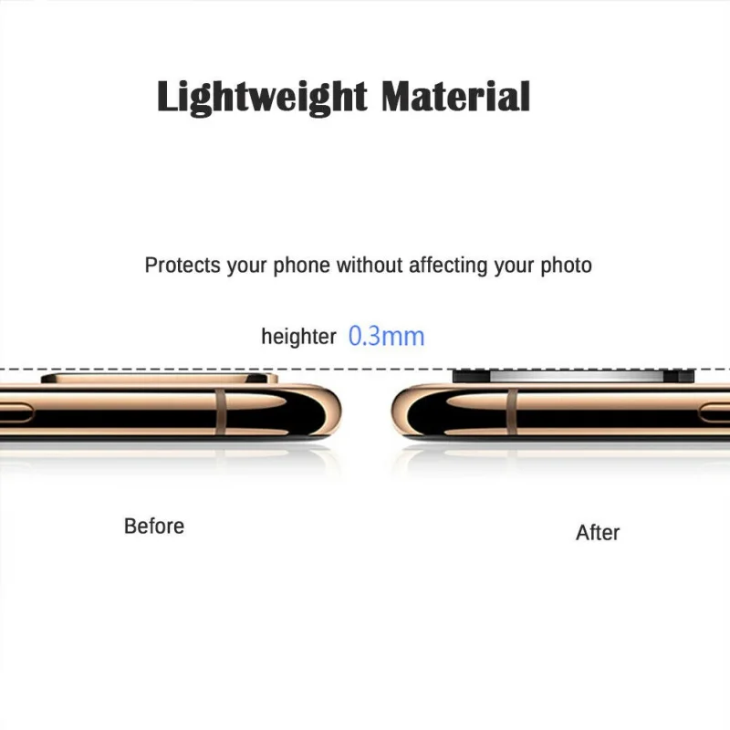 Накладка на камеру iphone 11x линза для телефона Для применимого iPhone X XS MAX изменение 11pro Крышка для камеры iPhone11 PRO MAX наклейка на рассеиватель Модифицированная Крышка для камеры чехол из титанового сплава