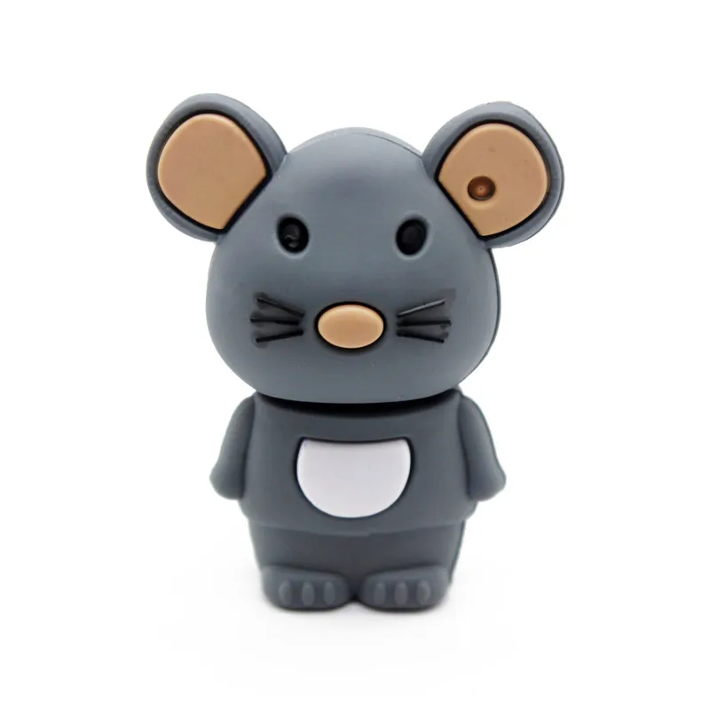 T1 Корабль Горячая Мода Мультфильм New Rui зверь 12 знаков зодиака брелок серии USB 2,0 4 GB/8 GB/16 GB/32 GB/64 GB подарок USB флеш-накопитель флешка - Цвет: T1