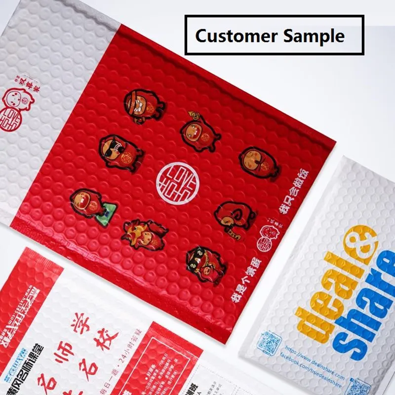 [4Y4A] 10 шт./лот, белый пенопластовый конверт с логотипом, разные характеристики, почтовые отправители, мягкий конверт с пузырьками