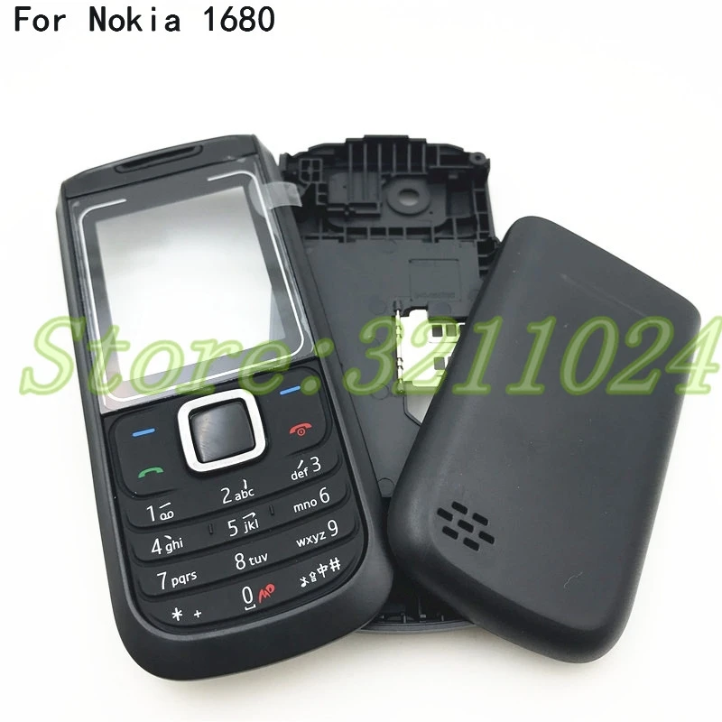 Задняя крышка батарейного отсека для Nokia 1680 Крышка корпуса дверная рамка + задняя