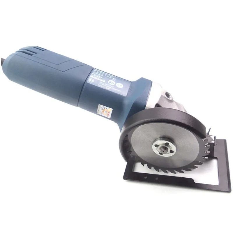  1set Tungsten steel Angle Grinder Bracket Holder Safety cover Adjustable Cutting Machine seat Woodw