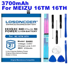 LOSONCOER 0 Cycle Новые BA882 3700mAh батареи для Meizu 16 16TH 16TM Высокая емкость батареи телефона