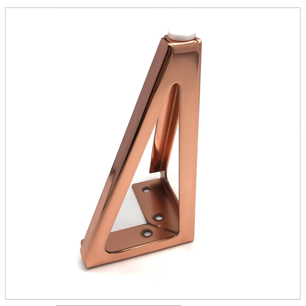 4pcs Height 15cm Legs for Furniture Metal Thickened Iron Sofa TV Cabinet Feet Bathroom Cabinet Bed Coffee Table Replacement Legs