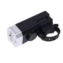 Передний велосипедный светильник с будильником, 3 режима, 250 люменов, USB, светодиодный фонарь для езды на велосипеде