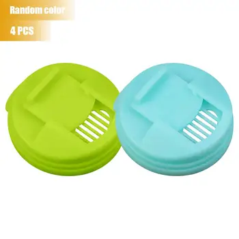

4pcs Reusable Soda Can Cap Beer Bottle Top Cover Drinking Beverage Corkscrew Lid Home Kitchen Bar Accessories