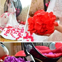 1000/3000 шт. Свадебные лепестки искусственные шелковые лепестки роз цветы Petalas Свадебные душ ваза в проход Декор конфетти 5Z