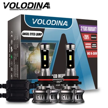 

Volodina H7 LED H4 led H11 H8 HB3 H9 9005 HB4 9006 Car LED Headlight Bulbs 72W 10000LM Automobile Headlamp Fog Lights DC12V 24V
