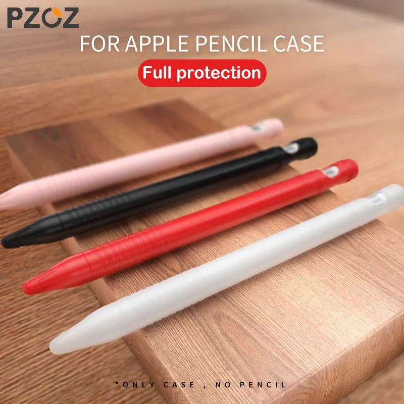 PZOZ чехол для apple pencil силиконовый ipad pen полное защитное покрытие Противоскользящий