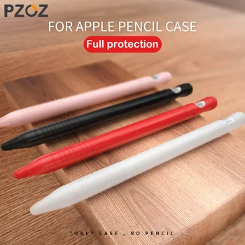 

PZOZ for apple pencil case silicone for ipad apple pen pencil Full protect Cover Anti-Slip Anti-drop protection Case Cover 2018