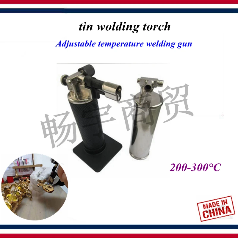 

Saxophone Flute clarinet gasket Adjustable temperature welding gun Low temperature tin welding torch 200-300°C soldering tool