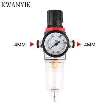 

New AFR-2000 Pneumatic Filter Air Treatment Unit Pressure Regulator Compressor Reducing Valve Oil Water Separation AFR2000 Gauge