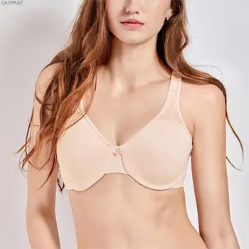 

Plus Size Women's Smooth Full Coverage Underwire Seamless Minimizer Bra