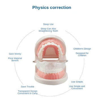 

Children 's Braces Invisible Transparent 4D Design Orthodontics Training Simple And Easy To Use At Fixed Whitening Tool