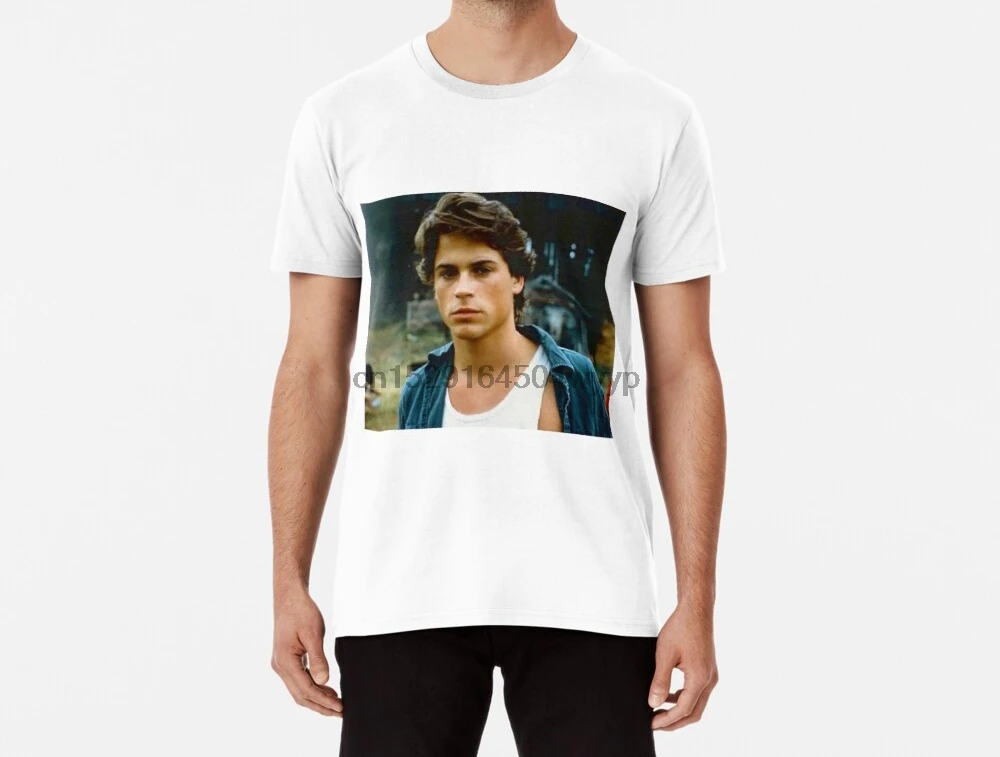 Мужская футболка Funy Rob Lowe tshirs женская (2) |