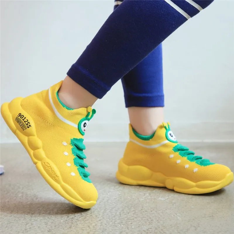 kids shoes Girls Boys Sport Stretch Mesh Shoes Cartoon Infant Kids Baby Running Sneakers sapato infantil  #4S30 (12)